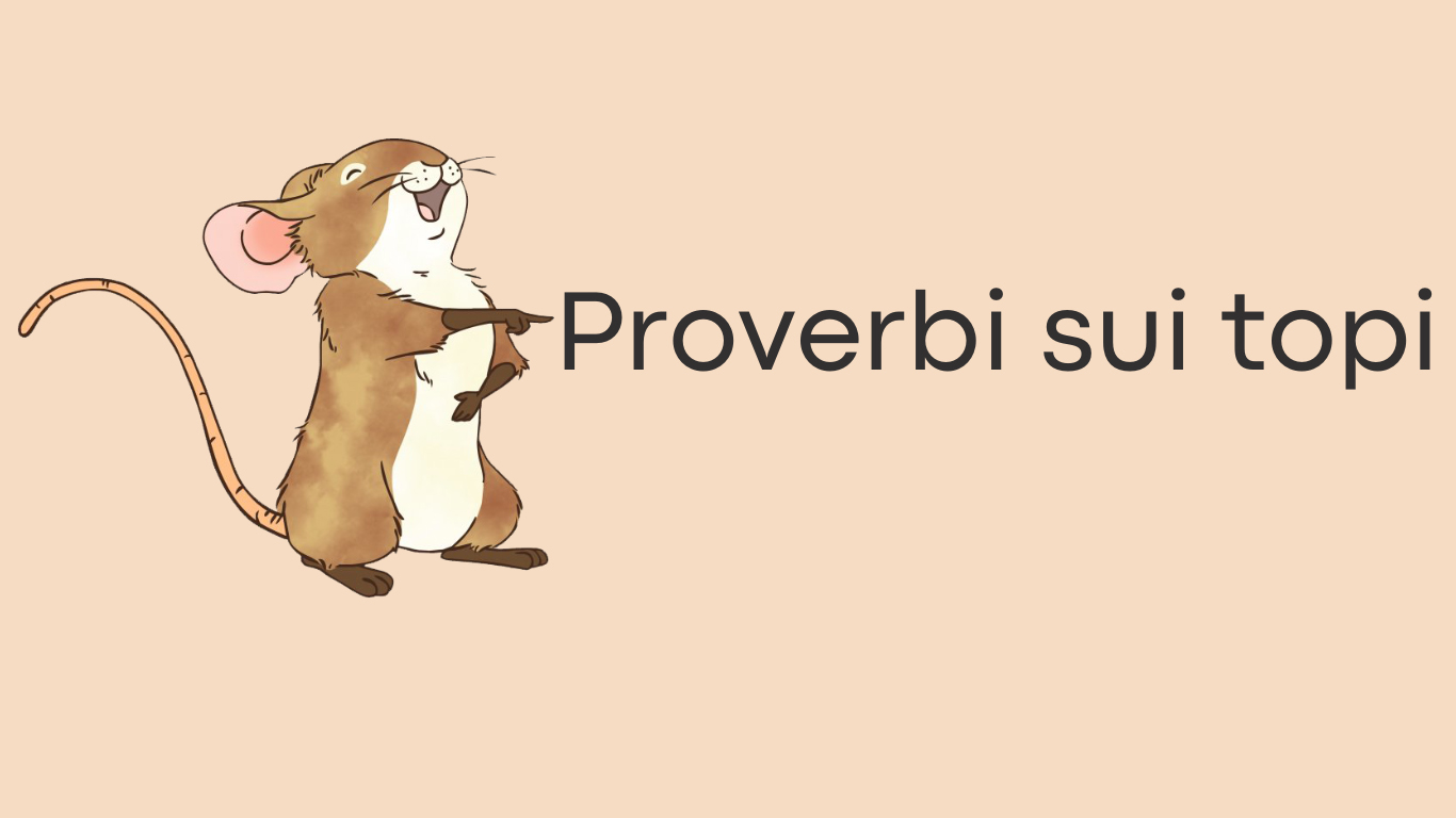 Proverbi sui topi